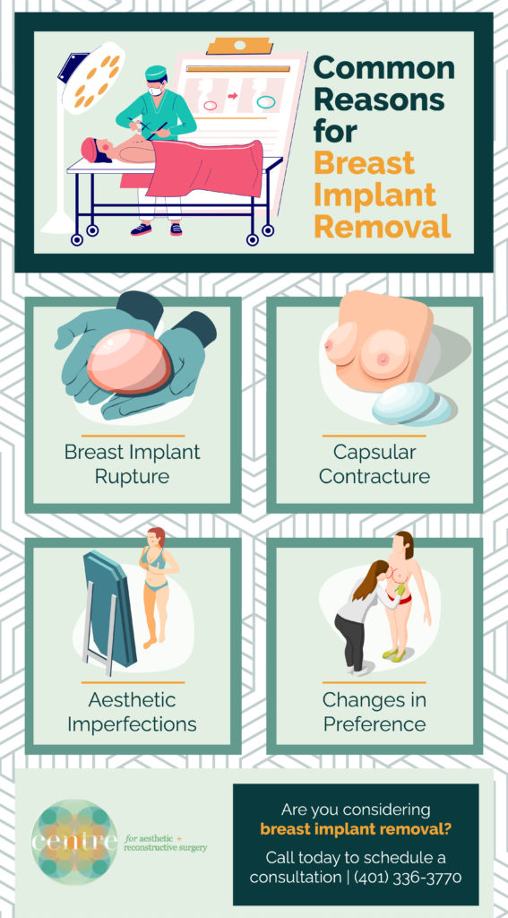 Infographic: Common Reasons for Breast Implant Removal