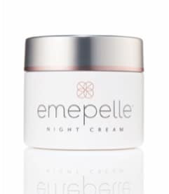 container of emepelle night cream for aging skin