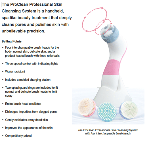 ProClean home beauty skin care system